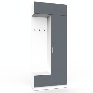 Набор мебели для прихожей "Марсель-201" МР 01-201 В2490 Ш1000 Г420 (ЛД.. Набор мебели для прихожей "Марсель-201" МР 01-201 В2490 Ш1000 Г420 (ЛД..